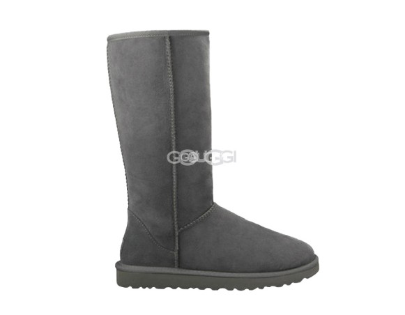 Женские высокие угги Classic Tall Grey
