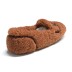 Женские мокасины UGG Hailey Fluff Loafer Brown