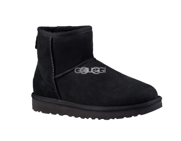 Женские мини угги Classic Mini Black II