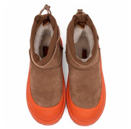 Мужские мини угги с галошами Ugg Mens Classic Mini Weather Hybrid Orange