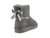 Женские мини угги с бантиками Mini Bailey Bow Grey II