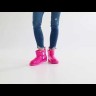 Женские прозрачные мини угги Classic Clear Mini Rock Rose