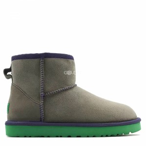 Ugg Classic Mini II Grey-Aqua
