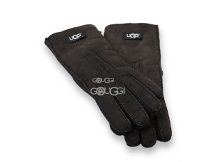 Женские удлиненные перчатки UGG Chocolate - 1027