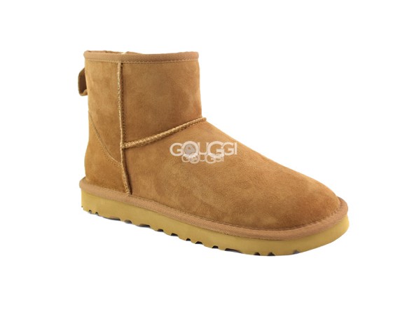 Женские мини угги Classic Mini Chestnut 