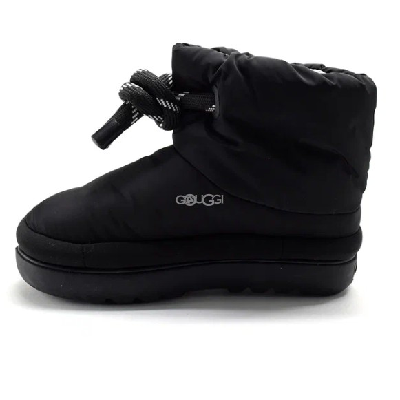 Женские короткие угги Ugg Classic Maxi Short Black