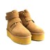 Женские короткие угги на платформе Ugg Classic Short Suede Platform Chestnut
