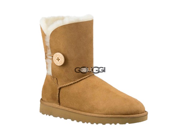 Женские угги с пуговицей Bailey Button Chestnut II