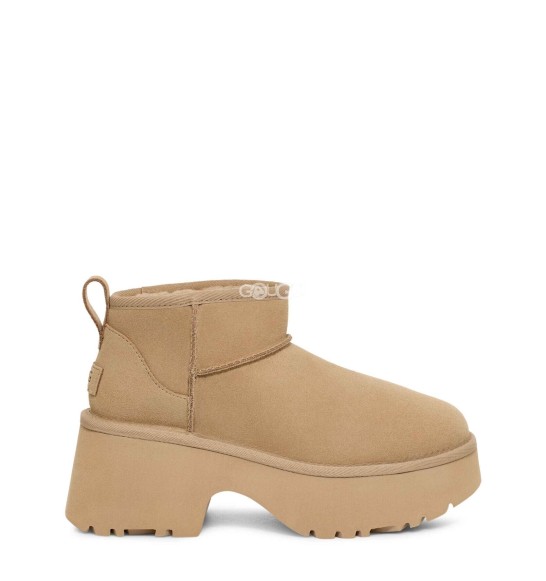 Женские ультра мини угги W Classic Ultra Mini New Heights Sand