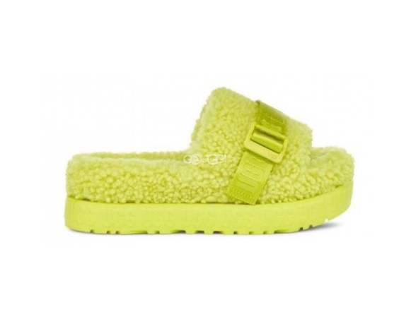 Женские тапочки Fluffita Platform - Sulfur