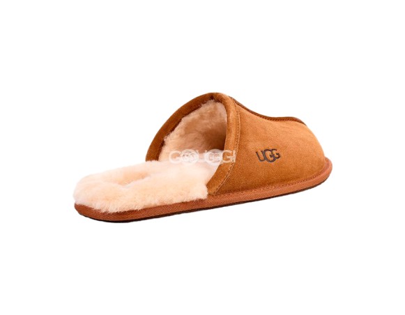 MENS Scuff Slippers Chestnut